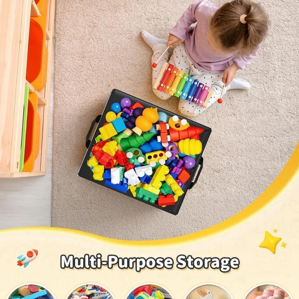 🎄🎅🎄❄️❄️🎅Pink Toy Storage Mat for Kids🎄🎅🎄❄️❄️🎅